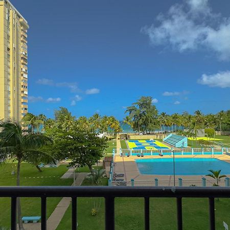 Moana'S Beach Apartment In Luquillo Pr Beach View Exteriör bild