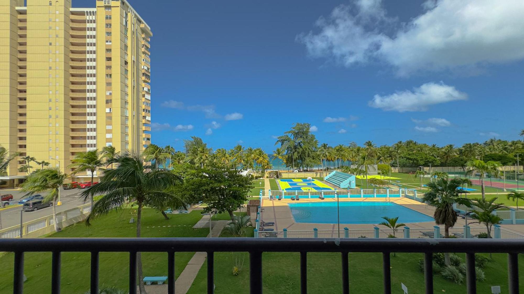 Moana'S Beach Apartment In Luquillo Pr Beach View Exteriör bild